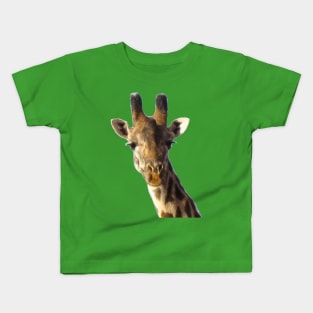Giraffe Portrait Kids T-Shirt